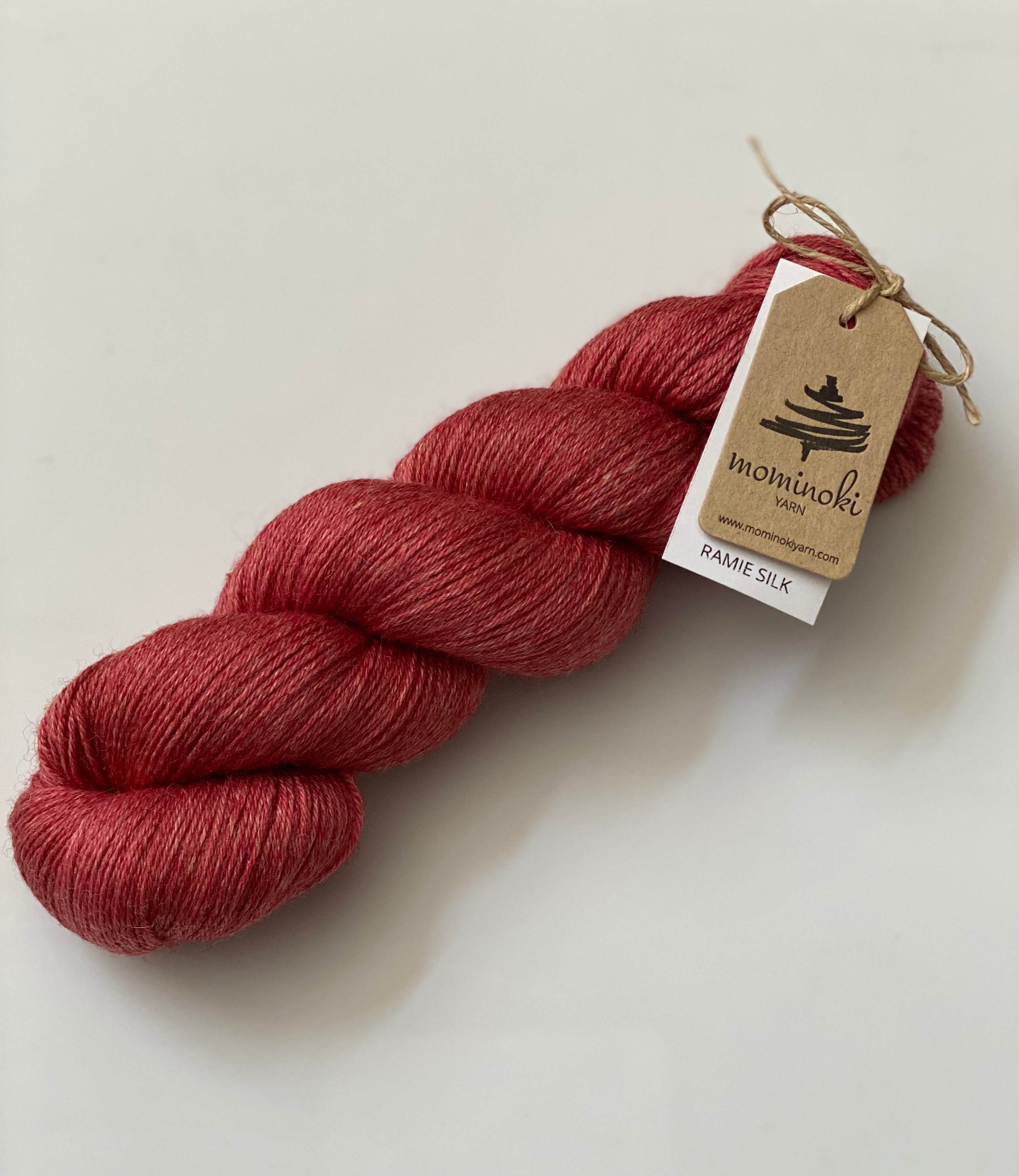 mominoki yarn: RAMIE SILK