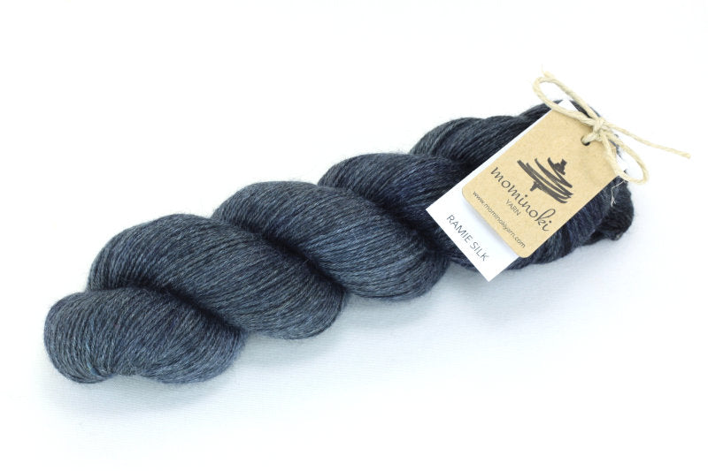 Ramie/silk - nettle/silk - undyed yarn on cone for knitting, weaving and  crochet
